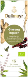 Dallmayr Flavoured Green Tea Ginseng and Ginger